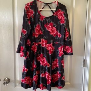 Justice girls floral dress